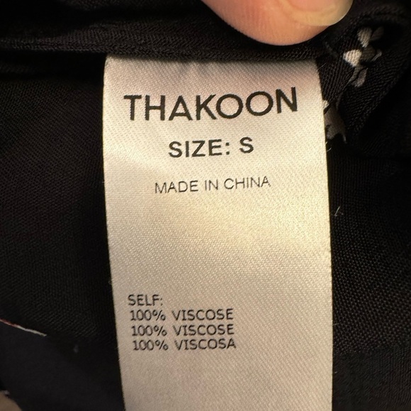 Thakoon Black Floral Dress - Picture 4 of 5